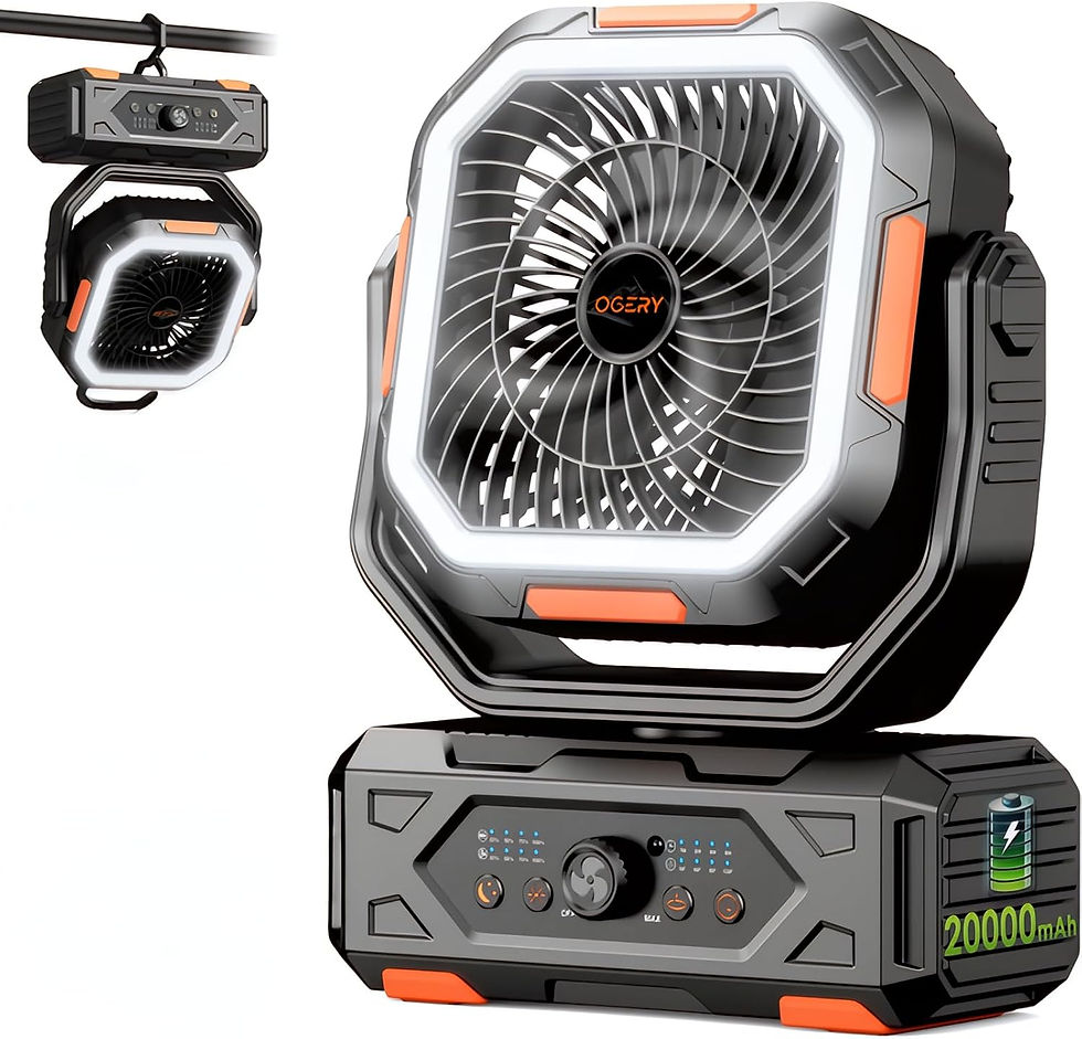 Portable Fan Rechargeable