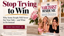 Blog graphic for “Stop Trying to Win” by Jennifer Maier, about difficult relationships, overexplaining, boundaries, and letting go of the need to make another person see your side.