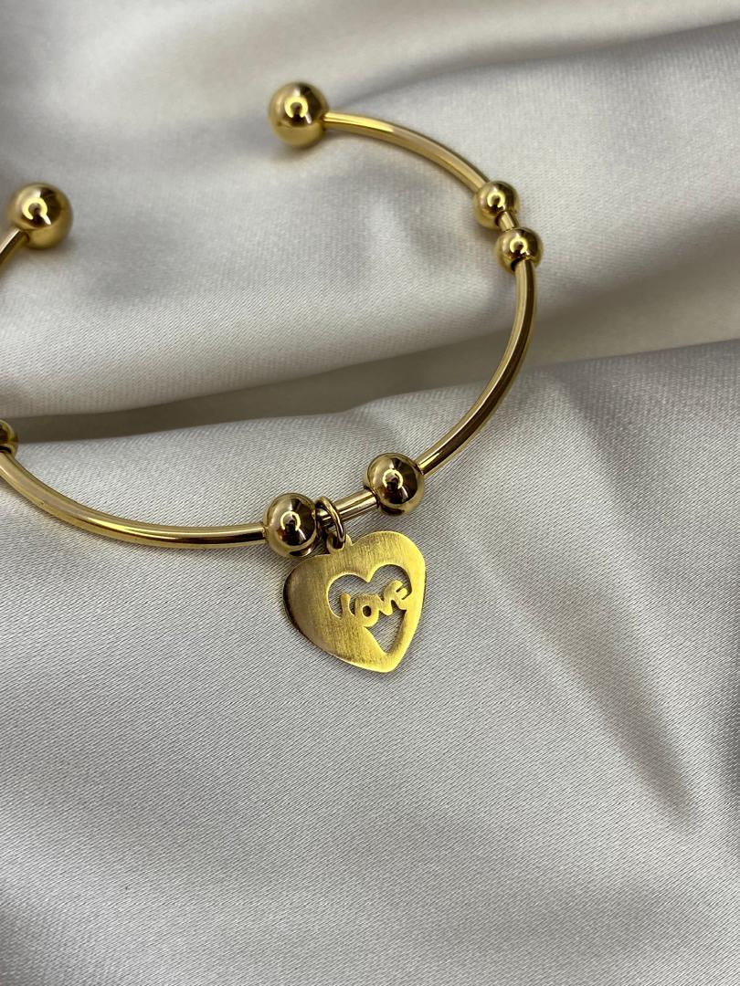 Miniatura: Brazalete mensaje de amor