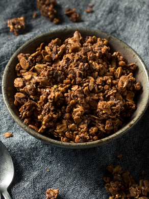 Protein rich granola