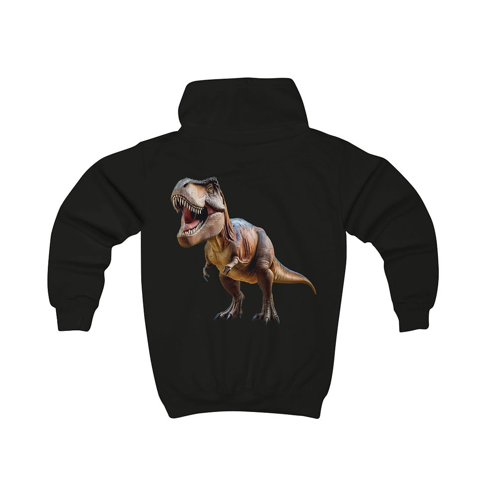 Thumbnail: Dreyma T-Rex Kids Hoodie