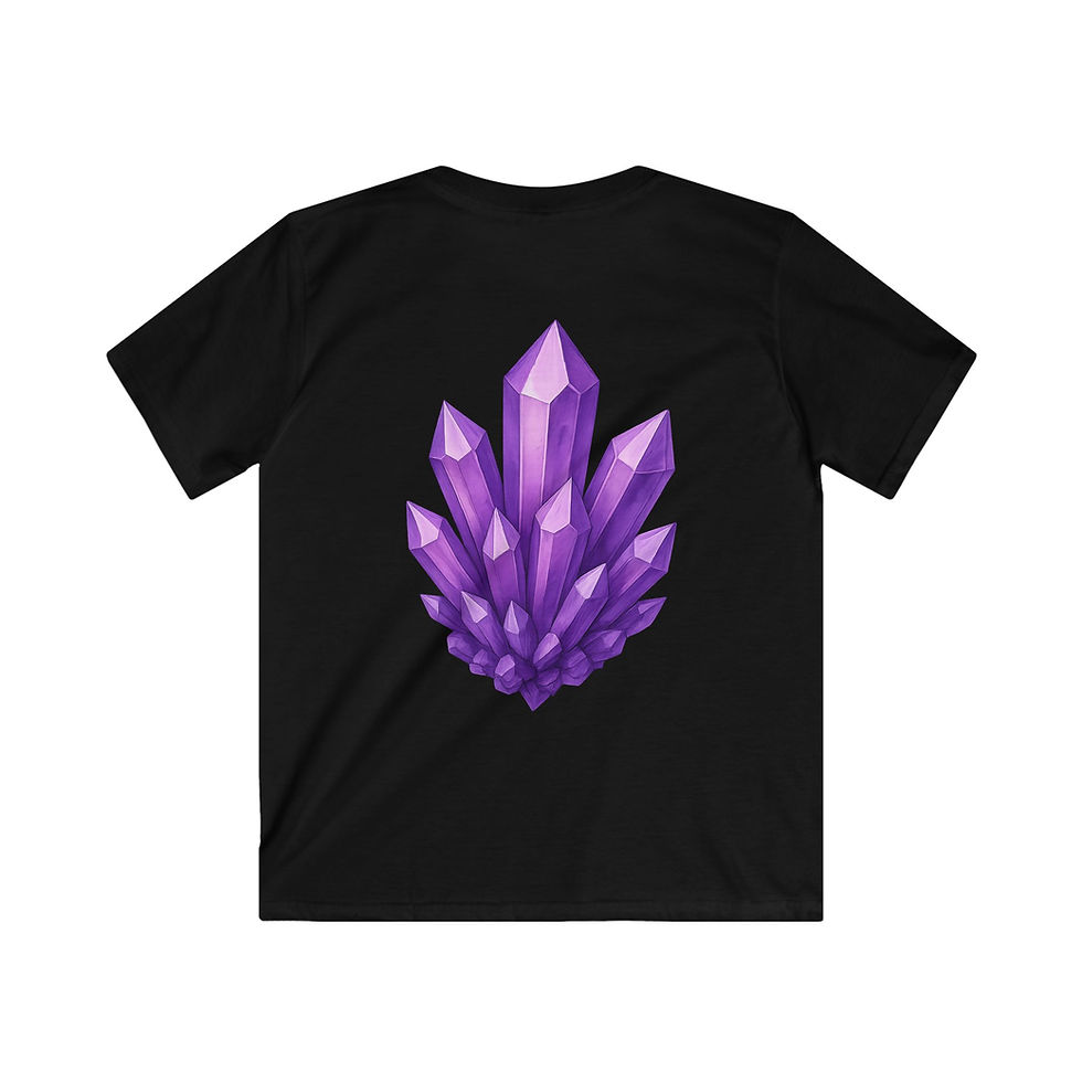 Thumbnail: Dreyma Crystal Kids Softstyle Tee