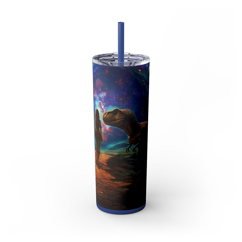 Thumbnail: Dreyma Tumbler with Straw, 20oz