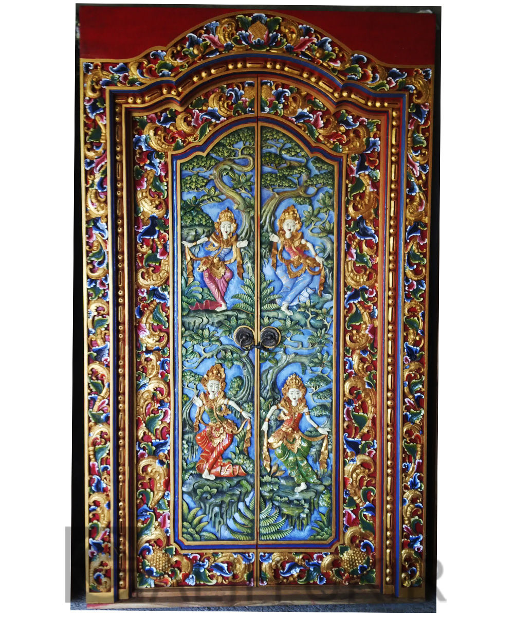 Balinese Colour Door