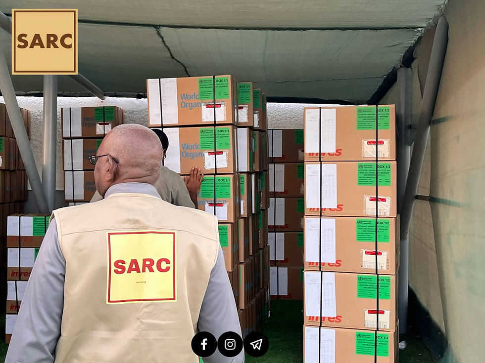 Sudanese American Relief and Development Center (SARC) Receives Two Additional Containers of Medical Supply Kits in Port Sudan