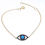 Miniatura: Pulseira navete olho cabochon