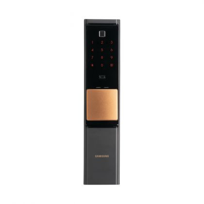 SAMSUNG SHP DR708 WIFI 物聯網電子門鎖 (紅金色)