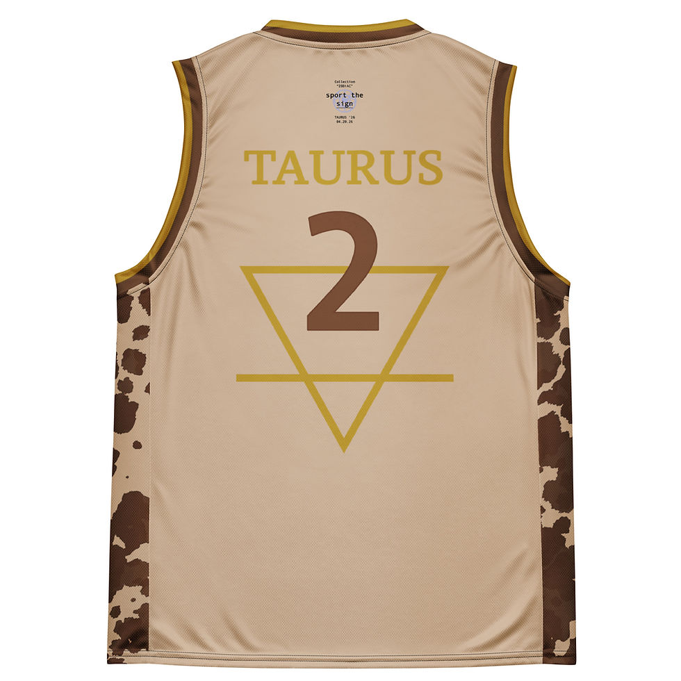 Thumbnail: TAURUS '26 Basketball Jersey
