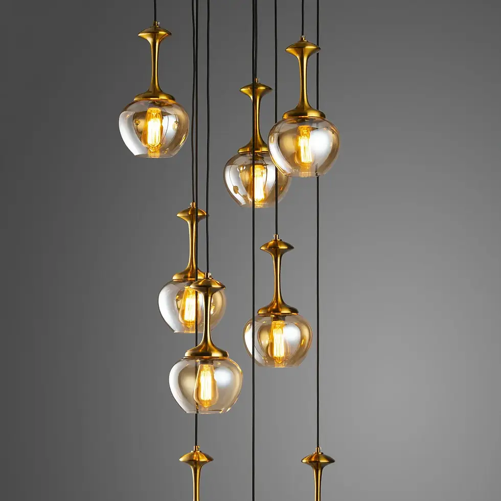 Thumbnail: ASTRE DE LUMIERE CHANDELIER