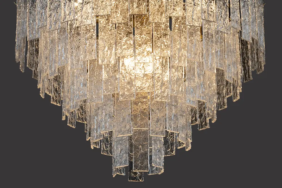 Thumbnail: CIRQUE GLOW GLASS CHANDELIER