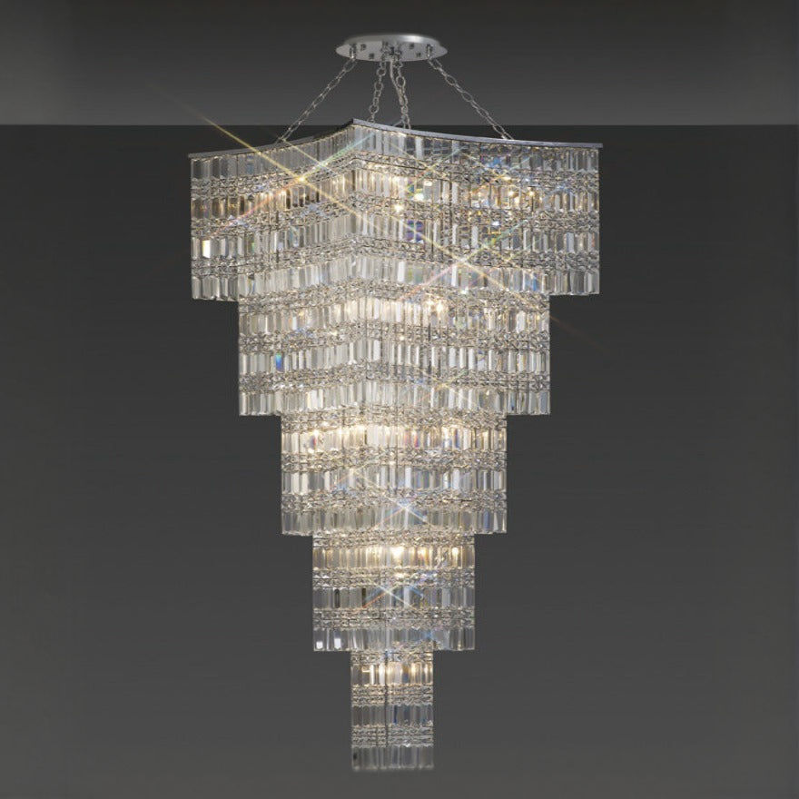 GIANNI Double Height chandelier