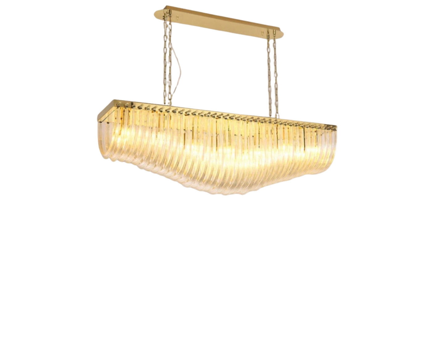 Opulent Cascade Chandelier