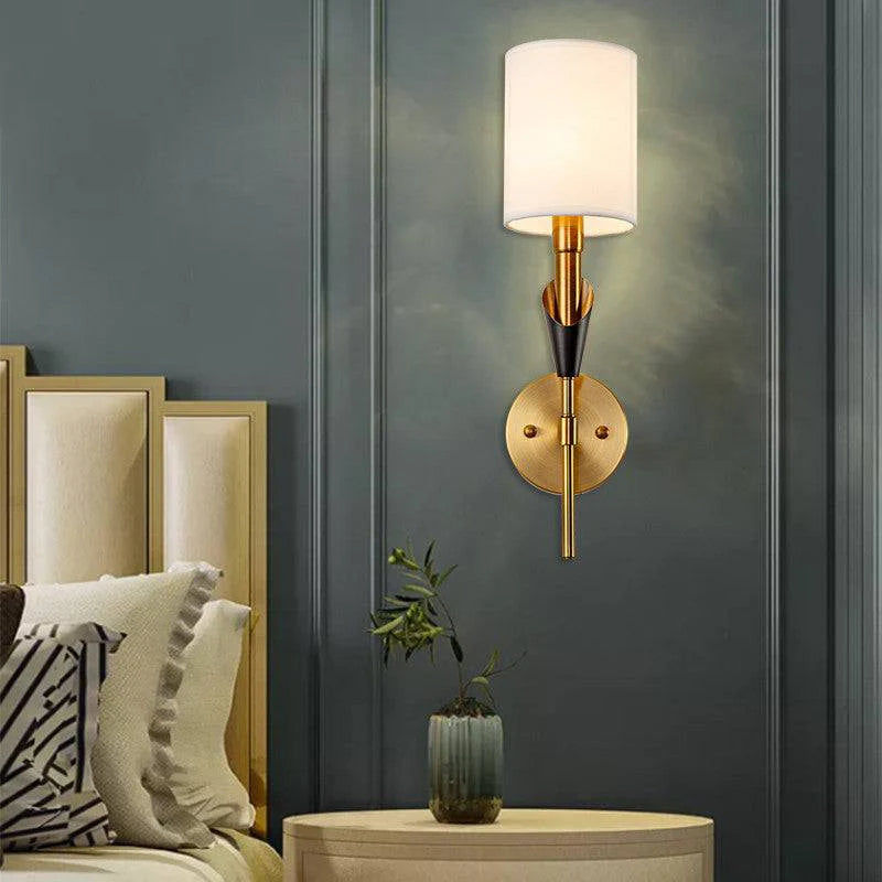 Gold Shade Wall Light