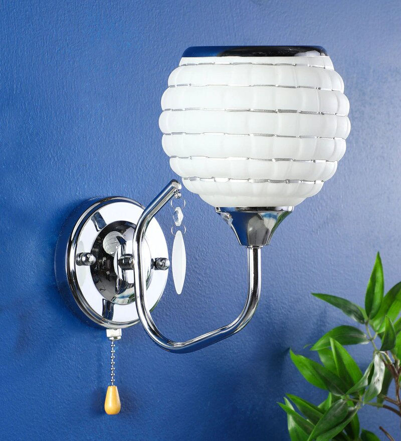 SEEDLE Chrome Wall Light