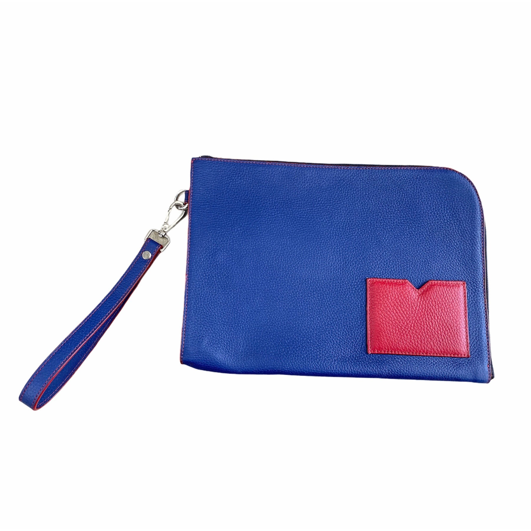 Porta Documentos Azul-Rojo