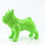 Thumbnail: Lime Green Standing Bulldog