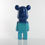 Thumbnail: Blue & Aqua Marble Bear 28cm