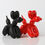 Thumbnail: Matte Black & Red Yappie Dog
