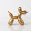 Thumbnail: Matte Gold Balloon Dog