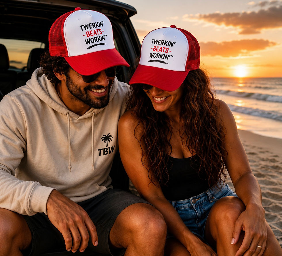 Thumbnail: Twerkin’ Beats Workin’™ Classic Trucker Hat