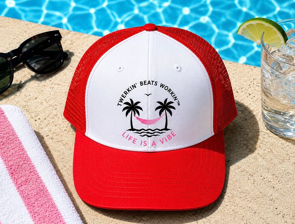 Thumbnail: Life Is a Vibe by Twerkin’ Beats Workin’™ Trucker Hat