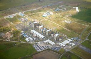 Arial image of the Chapelcross site