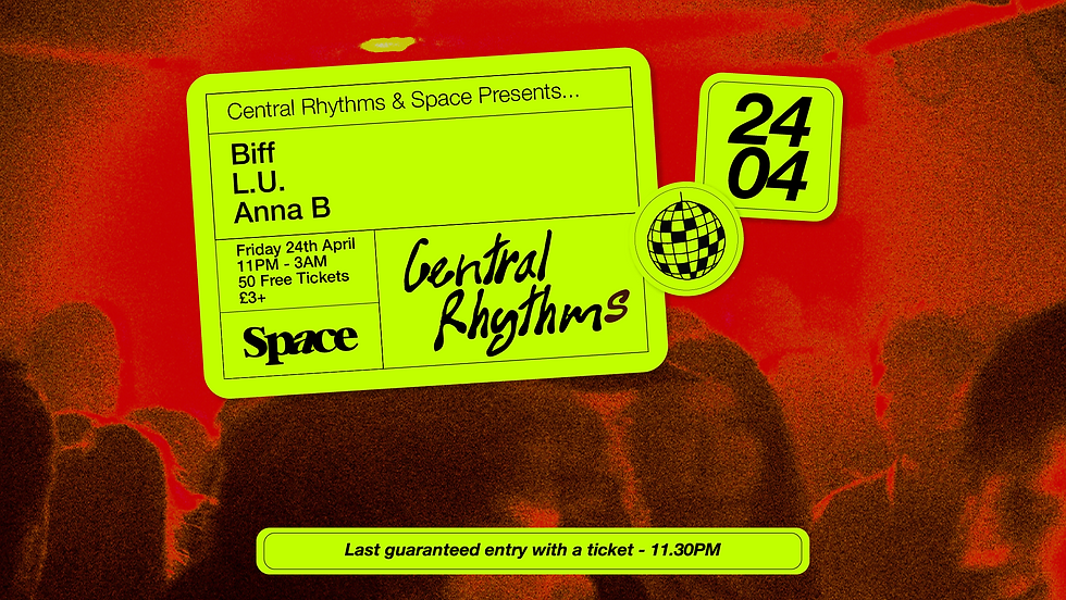 Central Rhythms 001: L.U., Anna B, Biff