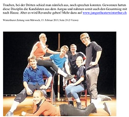 Improtheater Show, Impro, Improvisationstheater, Improvisation, Auftritt, Theater am Gleis