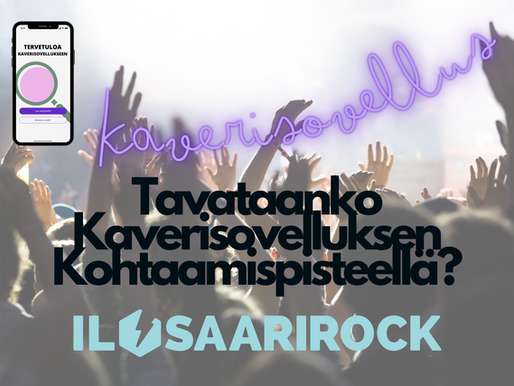 Yksinäisyys voitetaan teoilla, uskovat Ilosaarirock ja Kaverisovellus