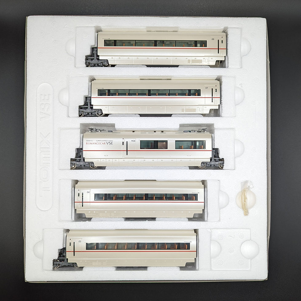 Thumbnail: Tomix (H0) - Odakyu 50000 Series VSE 'Romancecar' (10-Car Full Set)