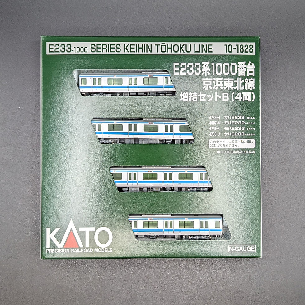 Thumbnail: Kato 10-1828 - E233-1000 Series (Keihin-Tohoku Line) (4-Car Add-on Set B)