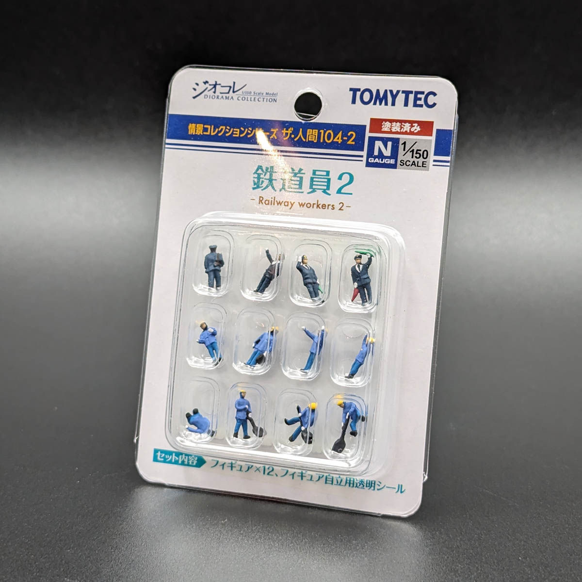 Tomytec 329251 - "The Human Collection" Railroad Workers 2 (104-2)