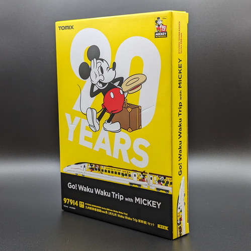 その他 Go! Waku Waku Trip with MICKEY 97914 Tomix 97914 - 800 Series Shinkansen 'Go! Waku Waku Trip with
