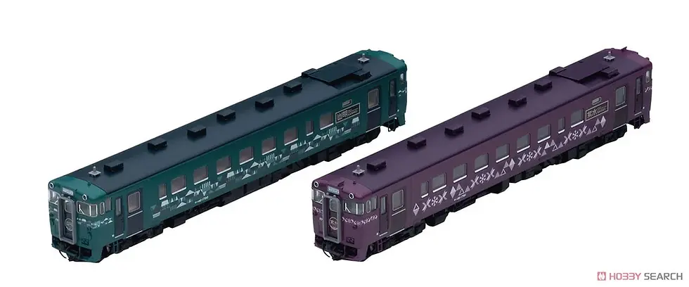 Thumbnail: Tomix 98101 - J.R. Diesel Train Type KIHA40-1700 `Sanmei` `Shisui`(2-Car Set)