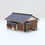 Thumbnail: Miniature Kobo PKNS1003A1 - Showa Era One-Story House A