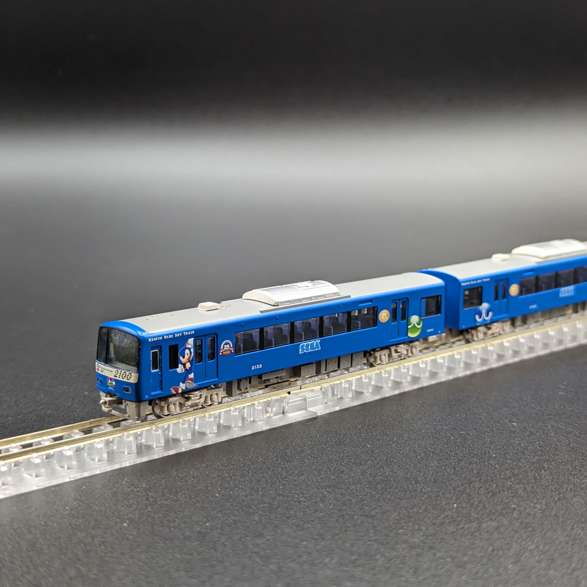 GreenMax Keikyu Type 2100 "Sonic and Puyo Puyo 25th" (8 Car Set)