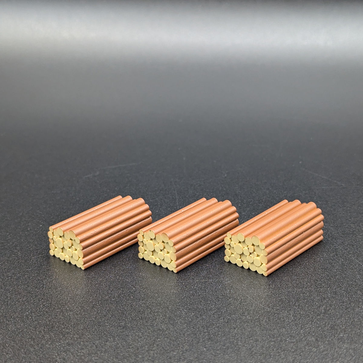 Kato 23-550 - Logs for Rhätische Bahn (RhB) Rw Flatcar (3-Piece Set)