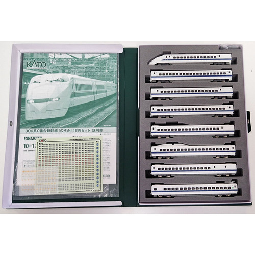 KATO　10-1766 10-1766 Series 300-0 Shinkansen 'Nozomi' 16 Cars Set (N scale)