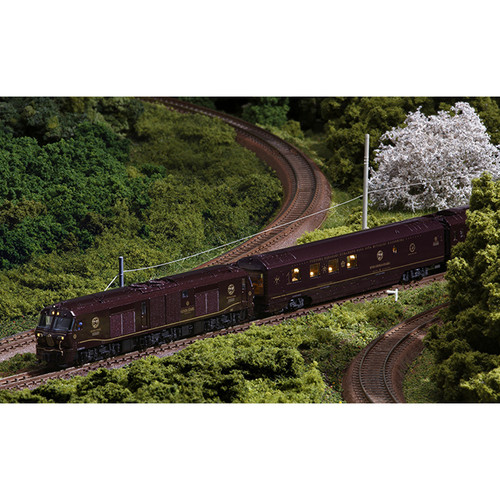 Kato 10-1519 - Cruise Train '7 Stars in Kyushu' (7-Car Set