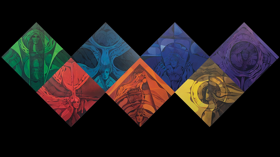 Magdy Elkafrawy at Khawla Art & Culture in Abu Dhabi