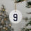 Thumbnail: Roger Maris #9 Ceramic Christmas Tree Ornament