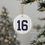 Thumbnail: Whitey Ford #16 Ceramic Christmas Tree Ornament