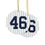 Thumbnail: Andy Pettitte #46 Ceramic Christmas Tree Ornament