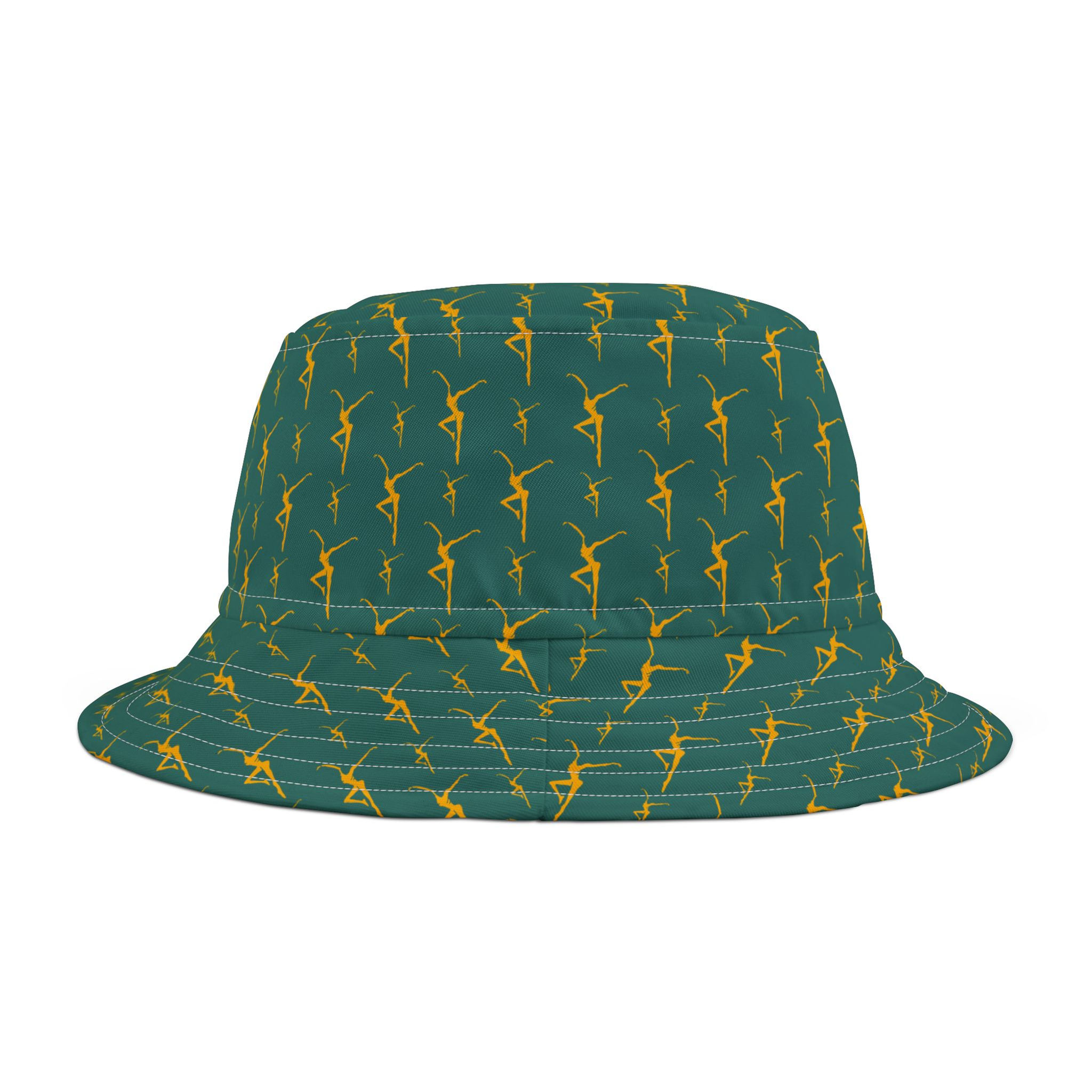 DM Collection | Green & Gold FD Bucket Hat