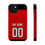 Thumbnail: New Jersey Hockey Red Inspired MagSafe Case iPhone 13, 14, 15, 16