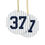 Thumbnail: Casey Stengel #37 Ceramic Christmas Tree Ornament