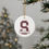 Thumbnail: Summit NJ Hilltoppers Class of 2025 Ceramic Christmas Ornament