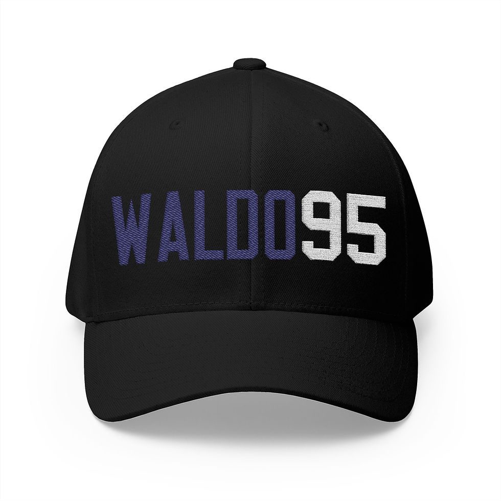Thumbnail: Oswaldo Cabrera #95 Embroidered Stretchable Fitted Baseball Hat