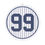 Thumbnail: Aaron Judge #99 Wooden Jersey Sign 