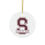 Thumbnail: Summit NJ Hilltoppers Class of 2025 Ceramic Christmas Ornament